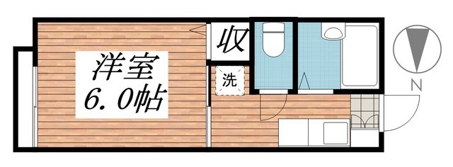 和田ハイツ 201号室 間取り