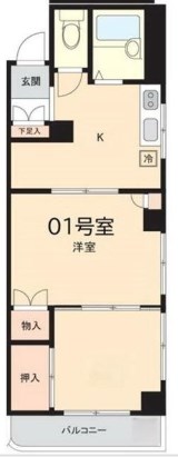 泉ハイツ 間取り図