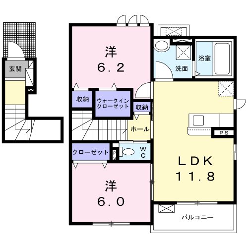 アネックス  間取り