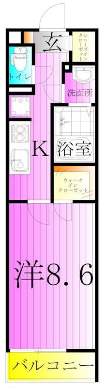 リブリ・高野 間取り図