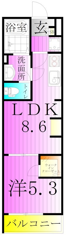 リブリ・高野 間取り図
