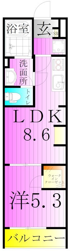リブリ・高野 間取り図