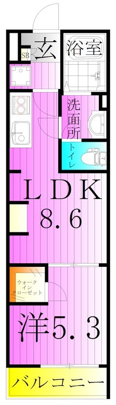 リブリ・高野 間取り図