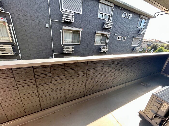 グレイスコートB棟 ベランダ