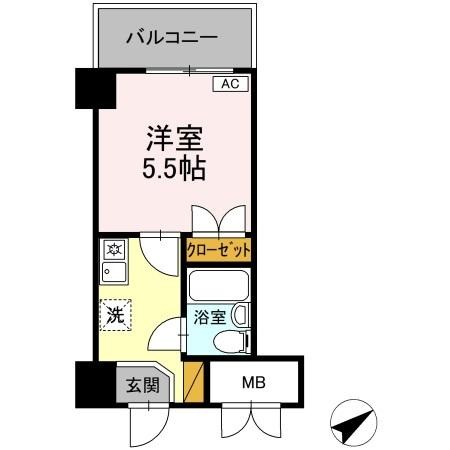 コンフォール小泉 603号室 間取り