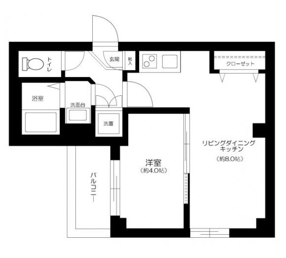 Comfort南千住 間取り図