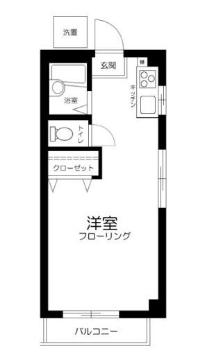 ミヤハイツ 間取り図