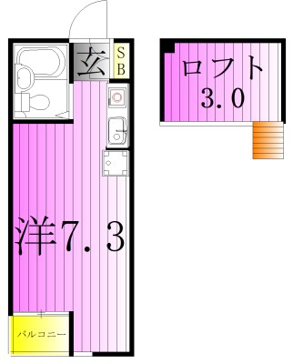 ブルーメだいや 間取り図