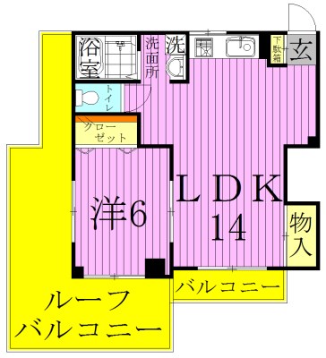 ヘイワハイム 間取り図