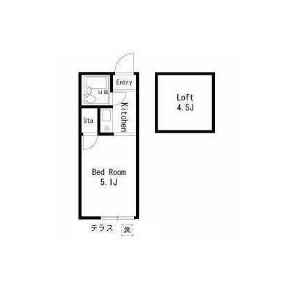 プレステージ竹ノ塚 間取り図