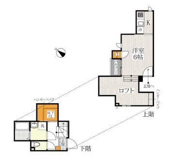 ＣＢ八潮ノーチェ 間取り図