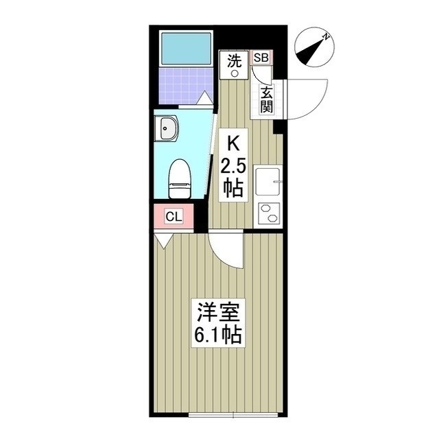SAIE金町 間取り図