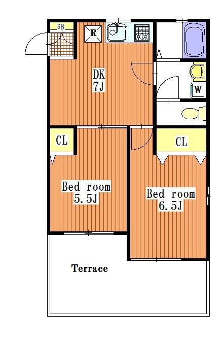サンパティーク西綾瀬  間取り図