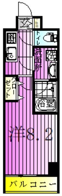 LEXE綾瀬 間取り図