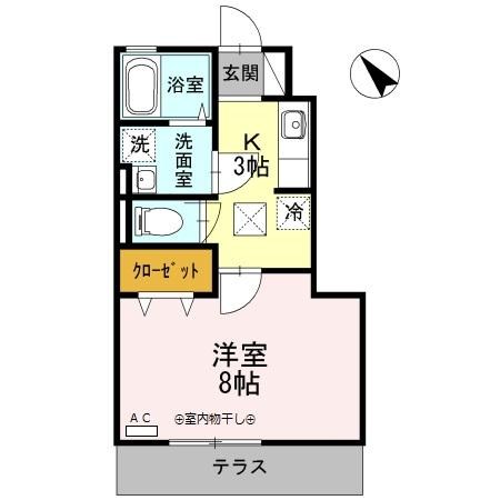 カインドコープ　Ⅲ 間取り図