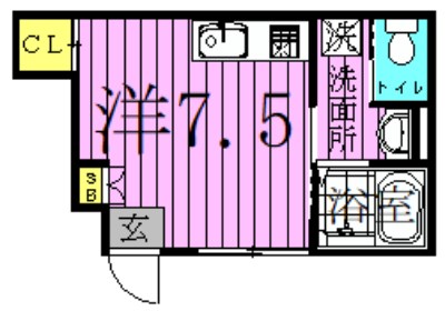 Ｈａｐｐｙｎｅｓｓ北千住 間取り図