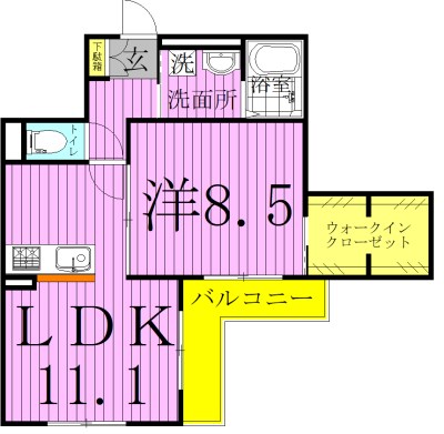 アイリスタ柏 間取り
