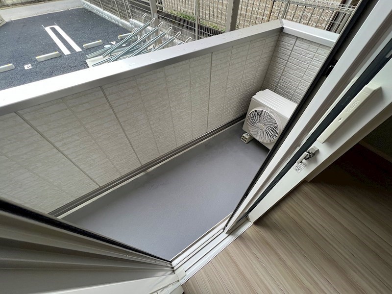 クーラクーD ベランダ