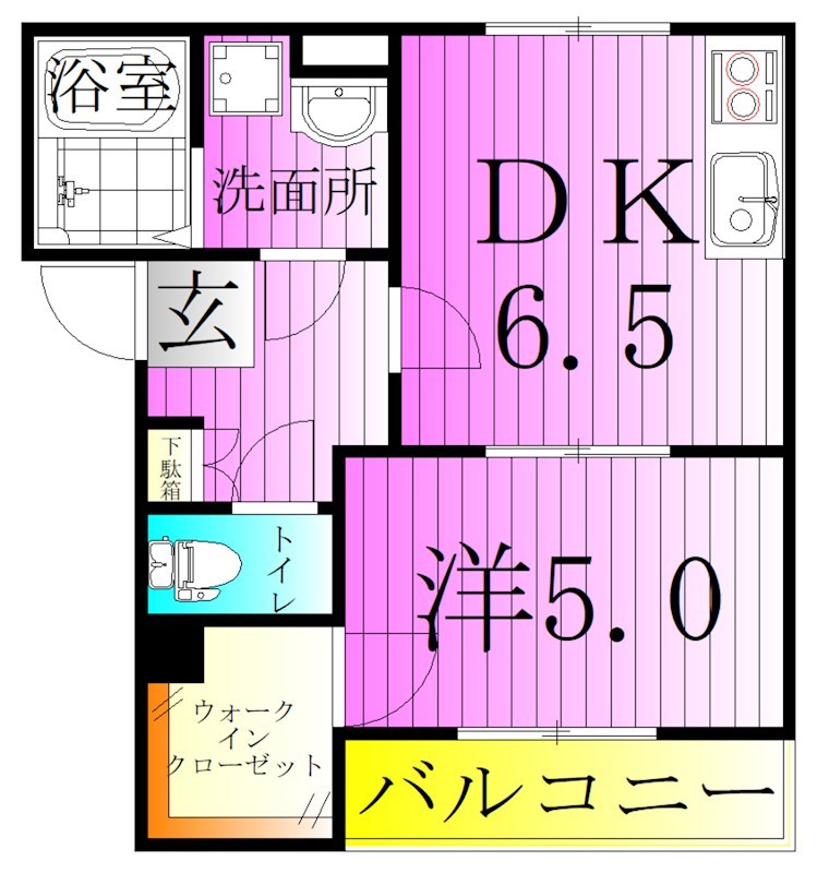 appartement2 間取り図