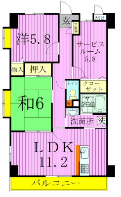 INSURANCE BLDG.XVⅡ～インシュランスビルディング17～ 208号室 間取り