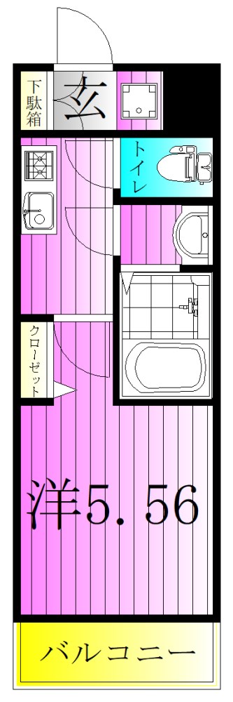 DuoGrande竹ノ塚 間取り図
