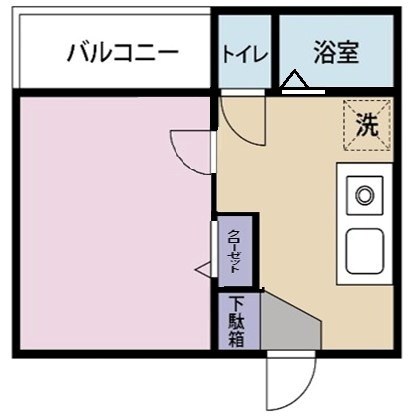 ウラノス竹の塚 間取り図