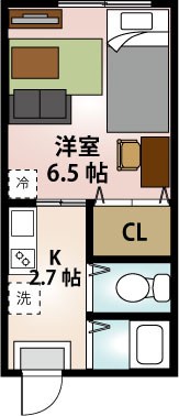 メゾン・ドゥ・レイリーＢ棟 間取り図
