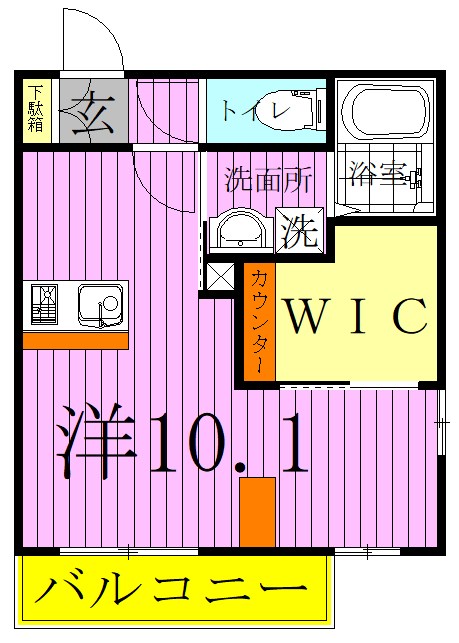 セリシールガーデン 間取り図