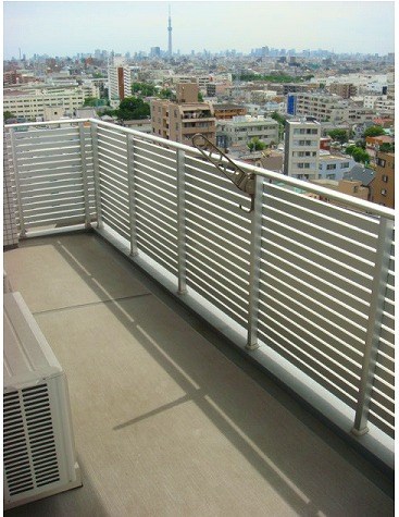 プライムアーバン亀有 ベランダ