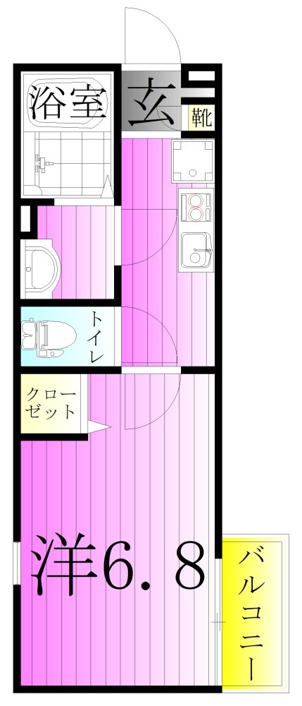 リブリ・アイリス・エンサータ 間取り図