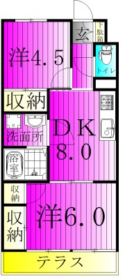 アビタシオン新柏 間取り