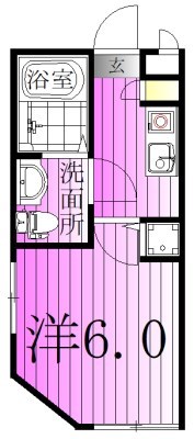 グランディール梅島 間取り図