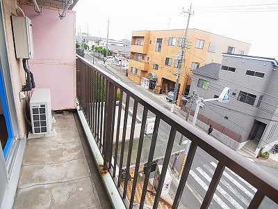 鈴木マンション ベランダ