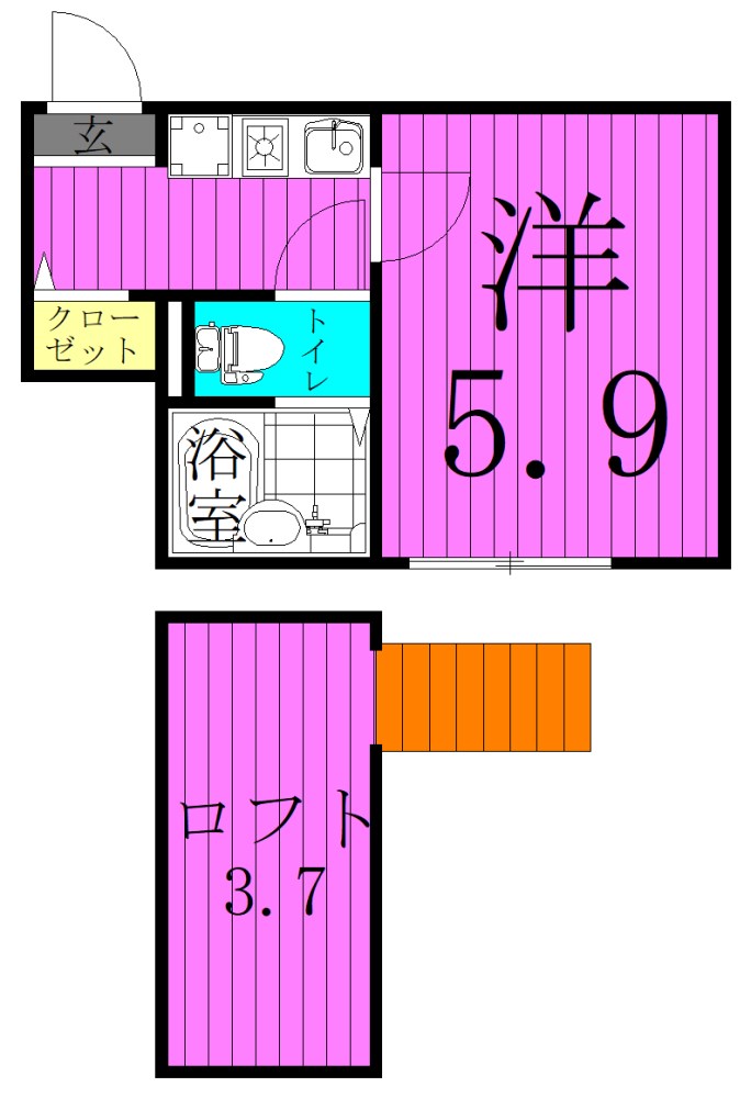 Well-being江北 間取り図