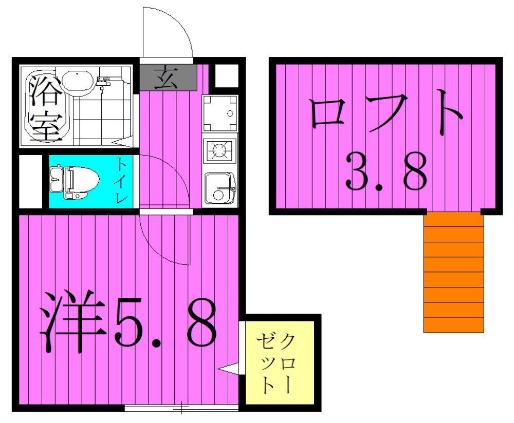 Well-being江北 間取り図