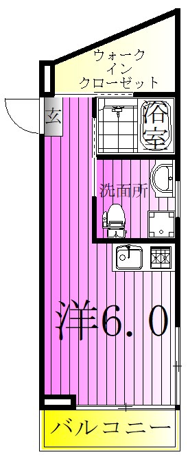 ヴェスパーマティーニ亀有 間取り図