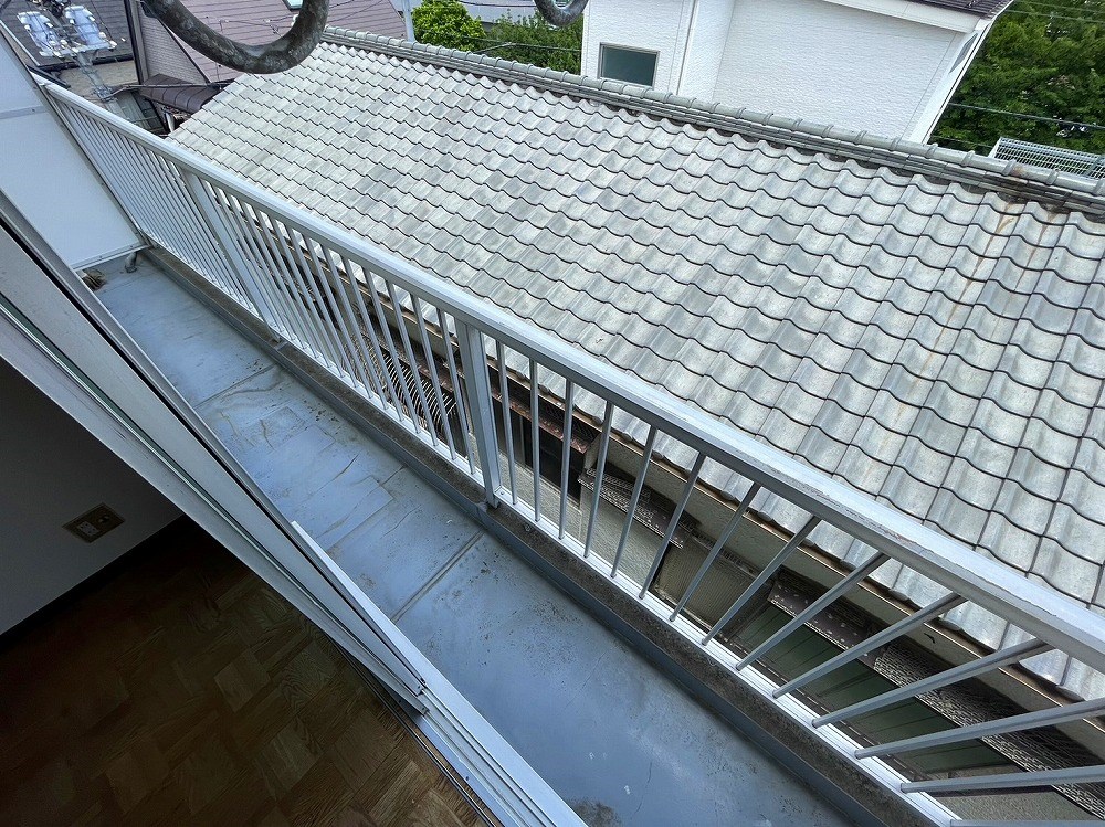 第2中村マンション ベランダ