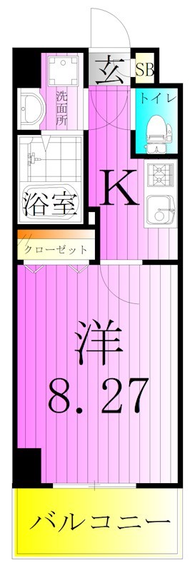 ＧＲＡＮ ＰＡＳＥＯ 谷在家 間取り図