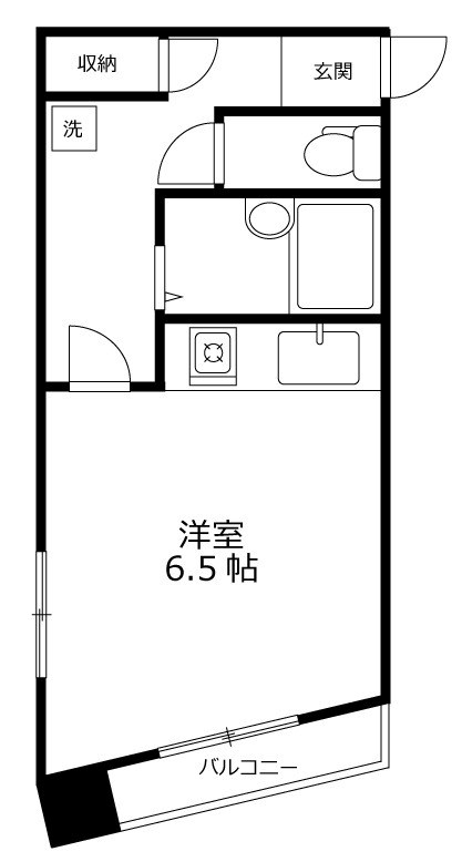 サラデカサ 間取り図