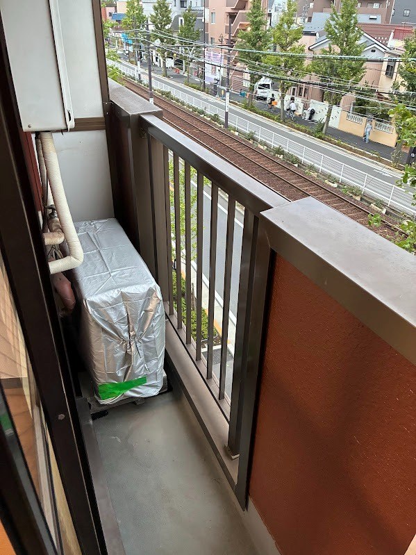 サラデカサ ベランダ