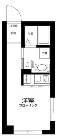 ルーナクレシェンテ町屋 間取り図