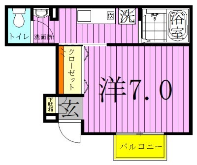 ボナール 間取り図