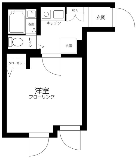 ラクシス田端 間取り図