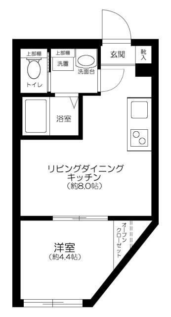 Residence 南千住 間取り図