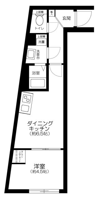 Residence 南千住 間取り図