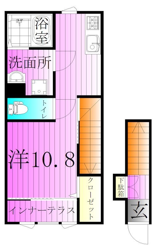 ジャルデーノ 間取り図