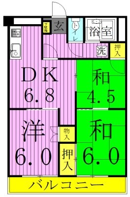 南柏プラザビル 間取り