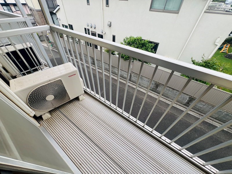第3道野辺コーポ ベランダ