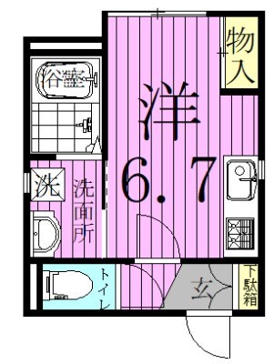 Ｈ＆Ａルミナス 間取り図