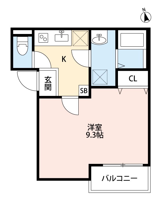 Cuore　TX　~クオーレティーエックス~ 間取り